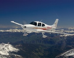 Un avion Cirrus SR22 Un avion Cirrus SR22