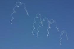 "La marche verte" embellit le ciel d'AeroExpo Marrakech "La marche verte" embellit le ciel d'AeroExpo Marrakech