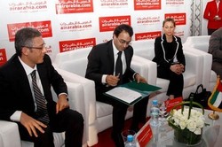 Lors du lancement officiel de Air Arabia Maroc en Avril 2009 Lors du lancement officiel de Air Arabia Maroc en Avril 2009