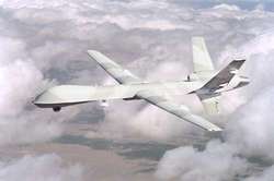 Drone MQ-9 Reaper de l'US Air Force en vol Drone MQ-9 Reaper de l'US Air Force en vol