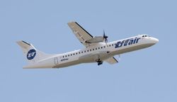 Premier ATR 72-500 dans le ciel russe livré à la compagnie UTair Premier ATR 72-500 dans le ciel russe livré à la compagnie UTair