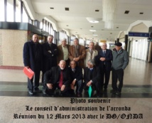 Réunion de l'ACRONDA avec Mr le Directeur Général de l'ONDA