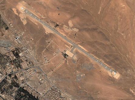 Aéroport d'Errachidia - Google earth