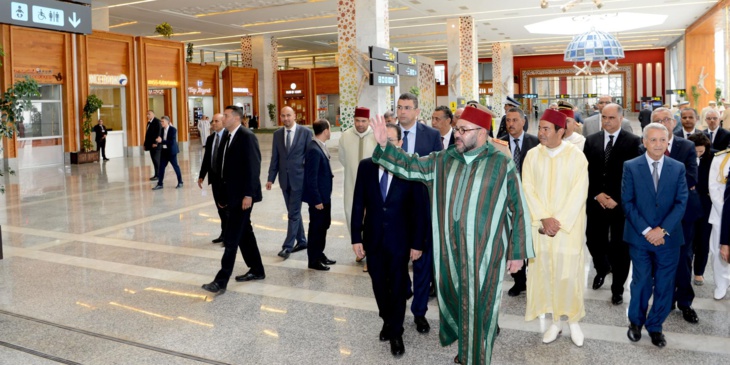 Le nouveau terminal de l'aéroport de Fès inauguré par le Roi Mohammed VI Le nouveau terminal de l'aéroport de Fès inauguré par le Roi Mohammed VI