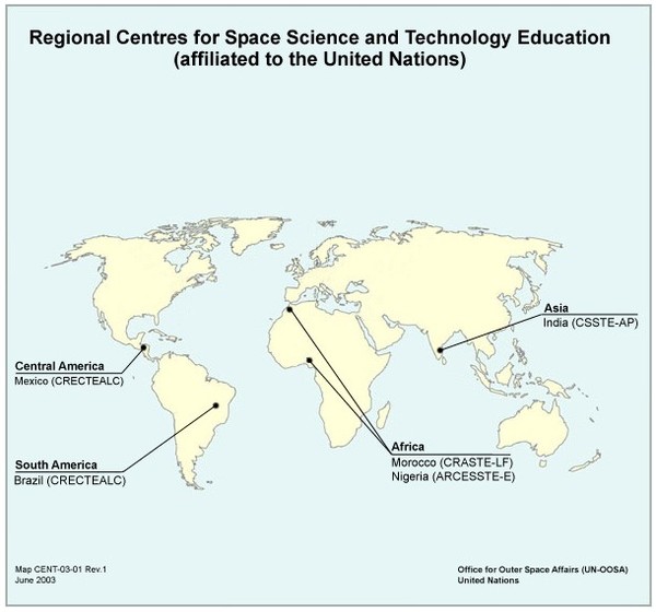 Centre Régional Africain des Sciences et Technologies de l'Espace  en Langue Française