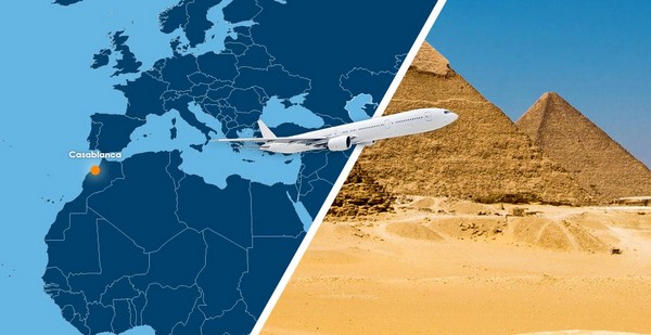 Egypt Air continue à augmenter ses fréquences entre le Caire et Casablanca