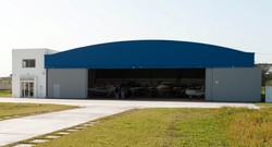 Hangar de MDS Aviation à Tit Mellil
