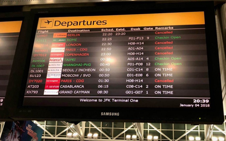 Royal Air Maroc: Les conditions météo perturbent la liaison Casablanca-New York Royal Air Maroc: Les conditions météo perturbent la liaison Casablanca-New York