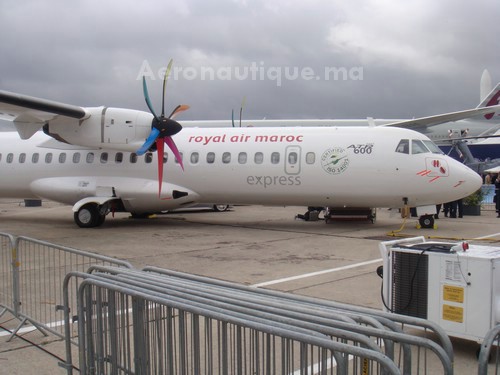 Premier ATR-72 de RAM exposé au Bourget en 2011