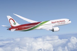 SM le Roi Mohammed VI procède au lancement du premier des quatre Boeing 787-9 acquis par Royal Air Maroc