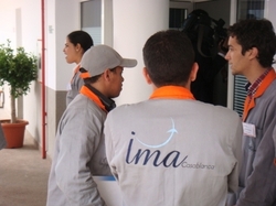 Inauguration de l'institut des métiers de l'aéronautique IMA à Casablanca