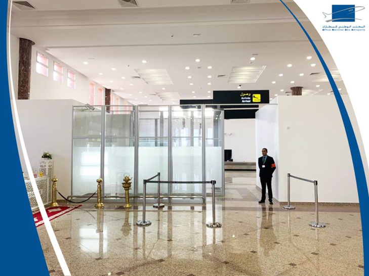 La nouvelle aérogare de l'aéroport de Zagora accueille ses premiers passagers La nouvelle aérogare de l'aéroport de Zagora accueille ses premiers passagers