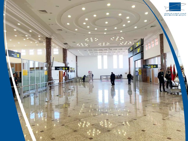 La nouvelle aérogare de l'aéroport de Zagora accueille ses premiers passagers