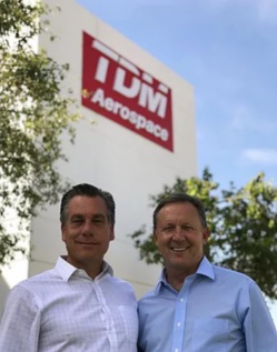 Juergen Viehrig and Lou Winoski, les fondateurs de TDM Aerospace