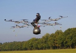 E-volo: une machine volante personnelle conçue en allemagne (Vidéo)