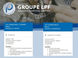 Maroc: Le Groupe LPF inaugure sa deuxième usine à Casablanca Maroc: Le Groupe LPF inaugure sa deuxième usine à Casablanca