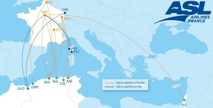 ASL Airlines relance ses vols réguliers vers le Maroc et l'Algérie dés l'été 2021