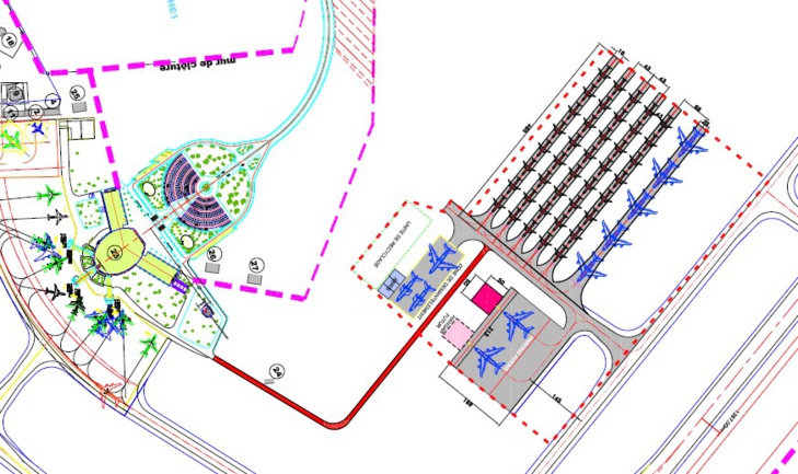 Plan d'aménagement du projet - Aéroport Oujda-Angad Plan d'aménagement du projet - Aéroport Oujda-Angad