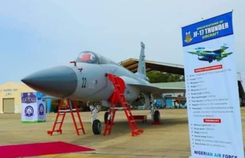 Pakistan Aeronautical Complex livre trois avions de combat JF-17 à l'armée de l’air nigériane Pakistan Aeronautical Complex livre trois avions de combat JF-17 à l'armée de l’air nigériane