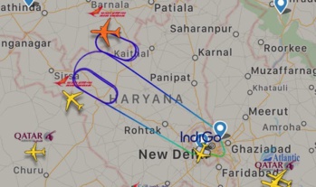 Le vol 105 d'Air India fait demi-tour après la découverte d'une chauve-souris à bord Le vol 105 d'Air India fait demi-tour après la découverte d'une chauve-souris à bord