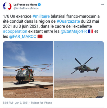TAFILALET 2021: Fin des manœuvres d’entraînement aéroterrestre entre les armées marocaines et françaises TAFILALET 2021: Fin des manœuvres d’entraînement aéroterrestre entre les armées marocaines et françaises