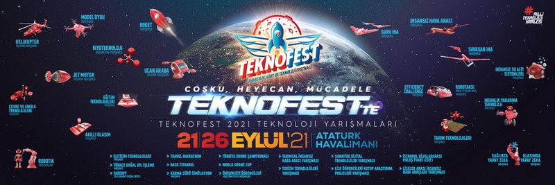 Turquie : Les drones, joyaux du salon de l'aviation, de l'espace et de la technologie TEKNOFEST 2021
