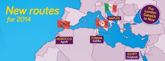 Monarch Airlines lance deux lignes aériennes vers Agadir en 2014