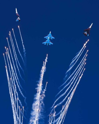 Les chevaliers russes au salon de Dubai Les chevaliers russes au salon de Dubai