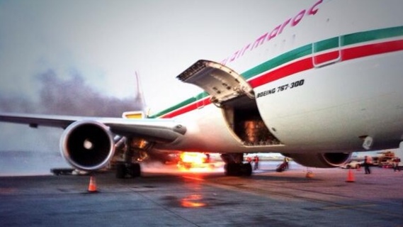 Incidents de Montréal: L'avion B767 de Royal Air Maroc est de retour au Maroc Incidents de Montréal: L'avion B767 de Royal Air Maroc est de retour au Maroc