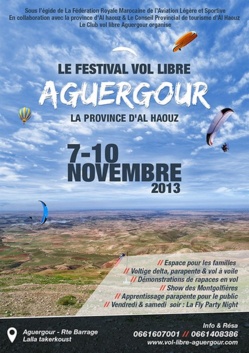 Aguergour accueille la première édition de son festival de vol libre Aguergour accueille la première édition de son festival de vol libre