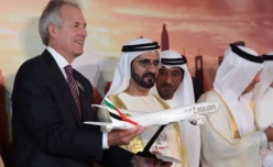 Salon aéronautique de Dubaï: Les compagnies du golfe font le bonheur d'Airbus et Boeing Salon aéronautique de Dubaï: Les compagnies du golfe font le bonheur d'Airbus et Boeing