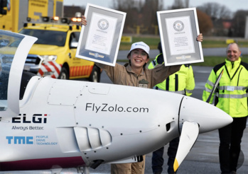 Zara Rutherford achève le tour du monde en solitaire en ULM Zara Rutherford achève le tour du monde en solitaire en ULM