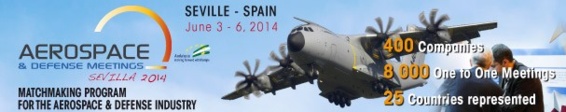 La Maroc participe à l'Aerospace and Defense Meeting Sevilla 2014 La Maroc participe à l'Aerospace and Defense Meeting Sevilla 2014