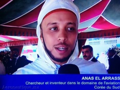 Anas Elarras, un chercheur en aéronautique, décoré par S.M. le Roi Anas Elarras, un chercheur en aéronautique, décoré par S.M. le Roi