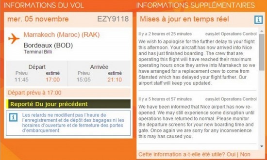 Easyjet: Plus de 150 passagers bloqués pendant 24 heures à l'aéroport de Marrakech