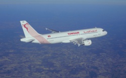 Tunisair reçoit un nouvel avion "Farhat Hached" de type Airbus A320
