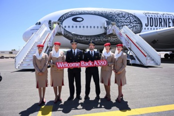 L'A380 d’Emirates remplace le Boeing 777-300ER sur la ligne Dubaï-Casablanca