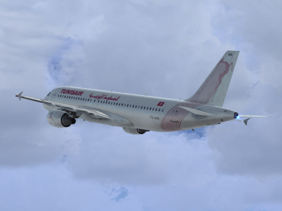 Foudroyés, deux avions restent clouer au sol à l'aéroport de Tunis Carthage Foudroyés, deux avions restent clouer au sol à l'aéroport de Tunis Carthage