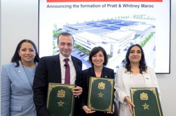 Maroc : Pratt & Whitney décide implanter sa première unité industrielle à l’international à Casablanca Maroc : Pratt & Whitney décide implanter sa première unité industrielle à l’international à Casablanca