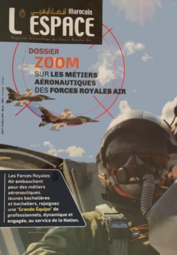 Le nouveau numéro de l'Espace Marocain, magazine des Forces Royales Air, est disponible en kiosque Le nouveau numéro de l'Espace Marocain, magazine des Forces Royales Air, est disponible en kiosque