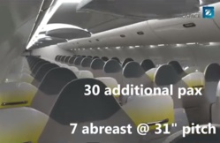 La nouvelle manière de s'assoir dans un avion par Zodiac (Vidéo) La nouvelle manière de s'assoir dans un avion par Zodiac (Vidéo)