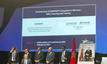 Le Maroc scelle un accord historique avec l'avionneur brésilien Embraer Le Maroc scelle un accord historique avec l'avionneur brésilien Embraer