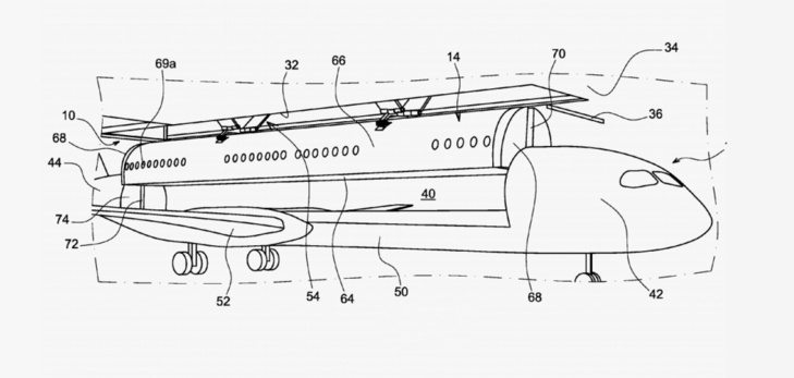 Airbus brevète aux États-unis son avion à Cabine détachable Airbus brevète aux États-unis son avion à Cabine détachable