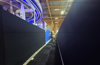 Le Bourget 2025 : Les stands des entreprises israéliennes bloqués par un mur noir Le Bourget 2025 : Les stands des entreprises israéliennes bloqués par un mur noir