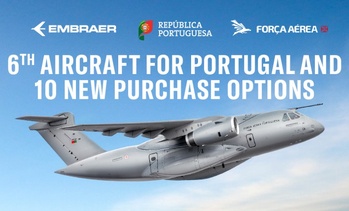 Le Bourget 2025 : Embraer annonce une commande du Portugal portant sur un sixième C-390 Le Bourget 2025 : Embraer annonce une commande du Portugal portant sur un sixième C-390