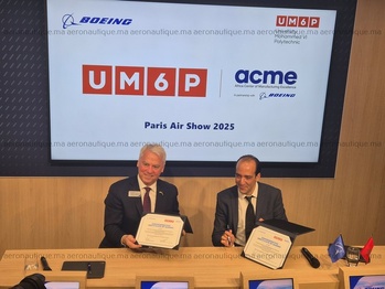 Le Bourget 2025 : Boeing formalise son adhésion au consortium de l'ACME de l'UM6P Le Bourget 2025 : Boeing formalise son adhésion au consortium de l'ACME de l'UM6P