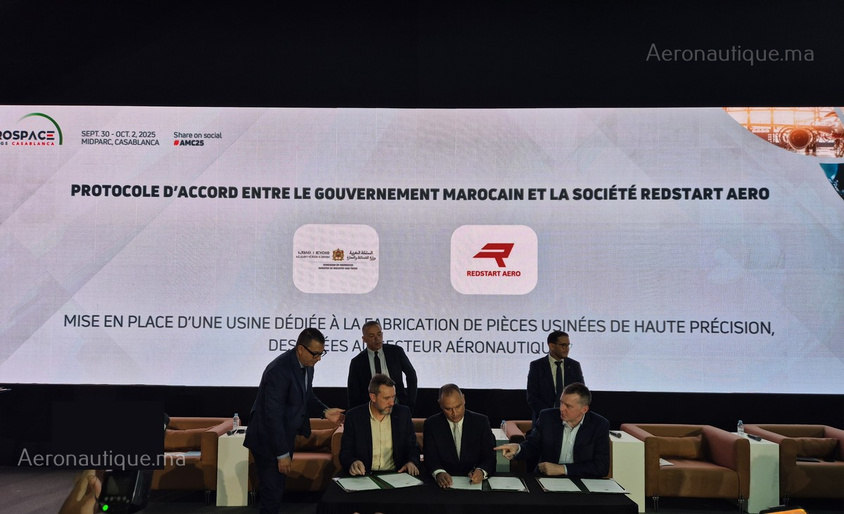 Redstart Aero, une nouvelle coentreprise au Maroc pour la fabrication de pièces aéronautiques Redstart Aero, une nouvelle coentreprise au Maroc pour la fabrication de pièces aéronautiques