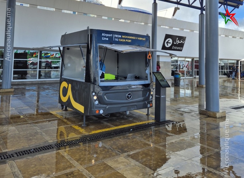 Aérobus : La nouvelle navette directe entre l'aéroport MohammedV et Casa-Port