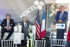 Pose de la première pierre du nouveau site de l'américain Hexcel à Midparc Casablanca Pose de la première pierre du nouveau site de l'américain Hexcel à Midparc Casablanca