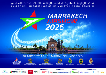 Marrakech Air Show 2026 : Les acteurs de l’industrie aérospatiale se donnent rendez-vous au Maroc
